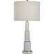 Apilado 31.75 inch 150.00 watt White Marbled Table Lamp Portable Light