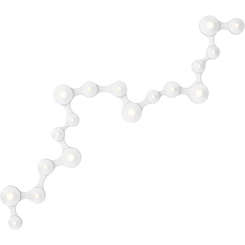 Coral Surface LED 91 inch Satin White Surface Mount Ceiling Light