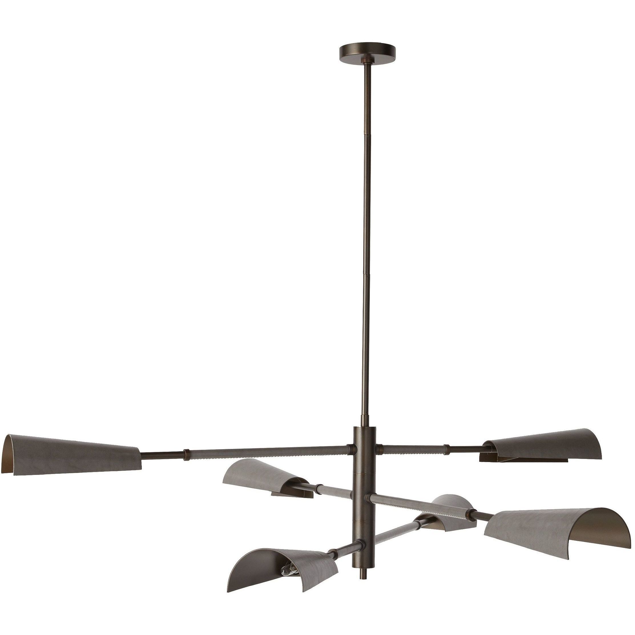 Estevan LED 5 inch English Bronze Chandelier Ceiling Light