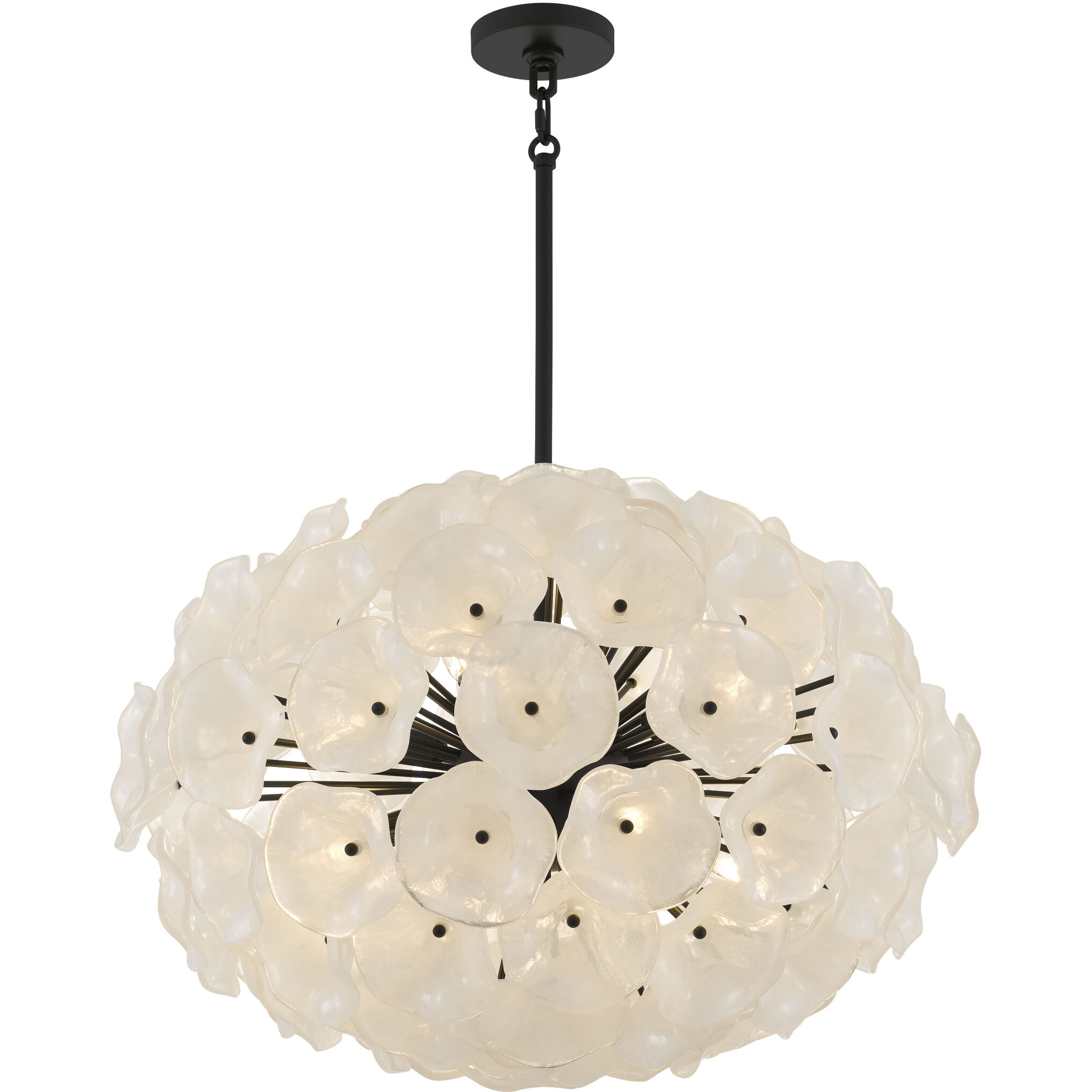 Audrey Pendant Ceiling Light in Matte Black