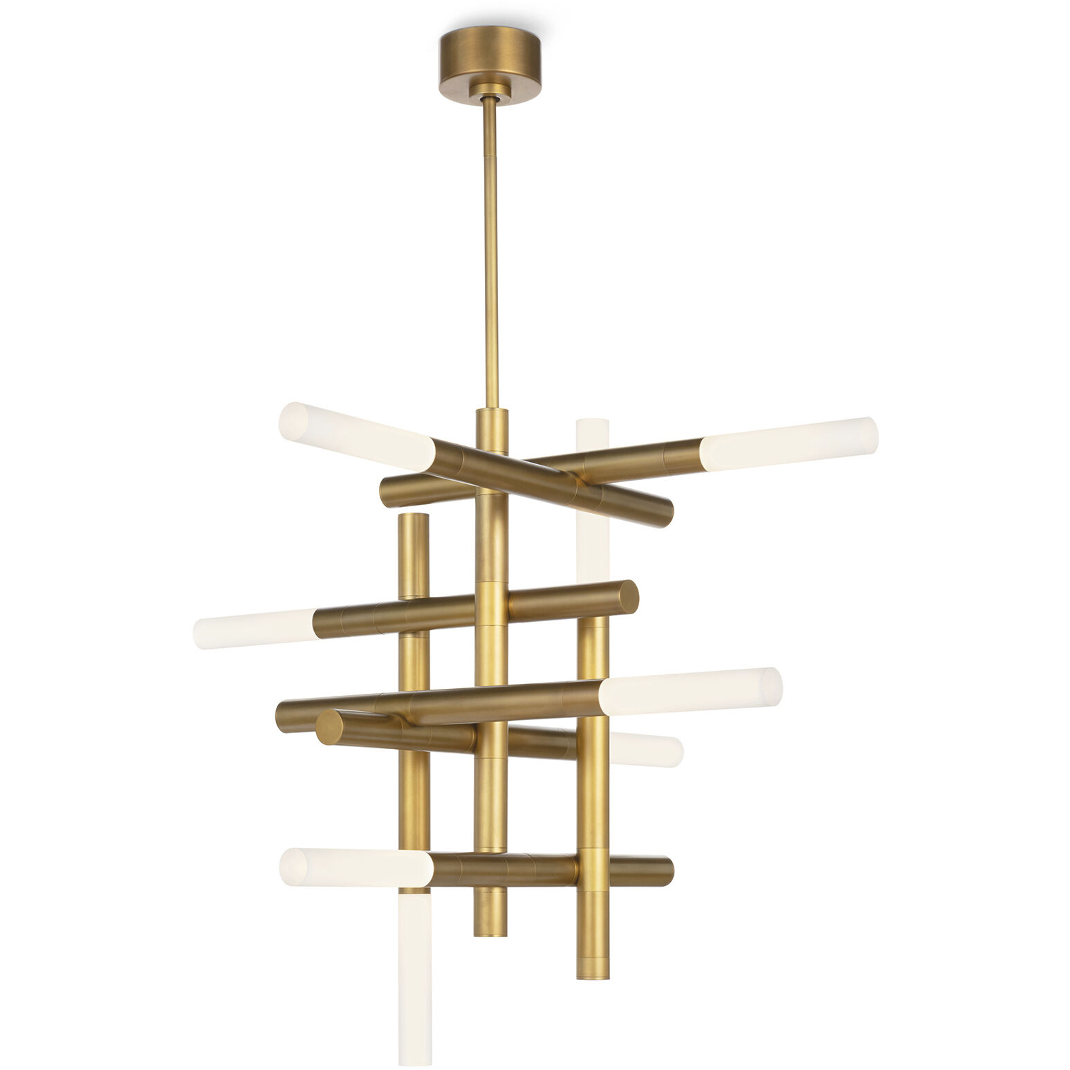 Cass 8 Light 38.25 inch Natural Brass Chandelier Ceiling Light