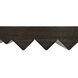 Nelson 60 X 14 inch Ebony Walnut and White Console in Ebony with White
