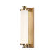 Sheridan LED 15.5 inch Aged Brass Bath Bracket Wall Light
