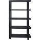 Riviera Checkmate Black Bookshelf