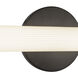 Vire 2 inch Black ADA Wall Sconce Wall Light