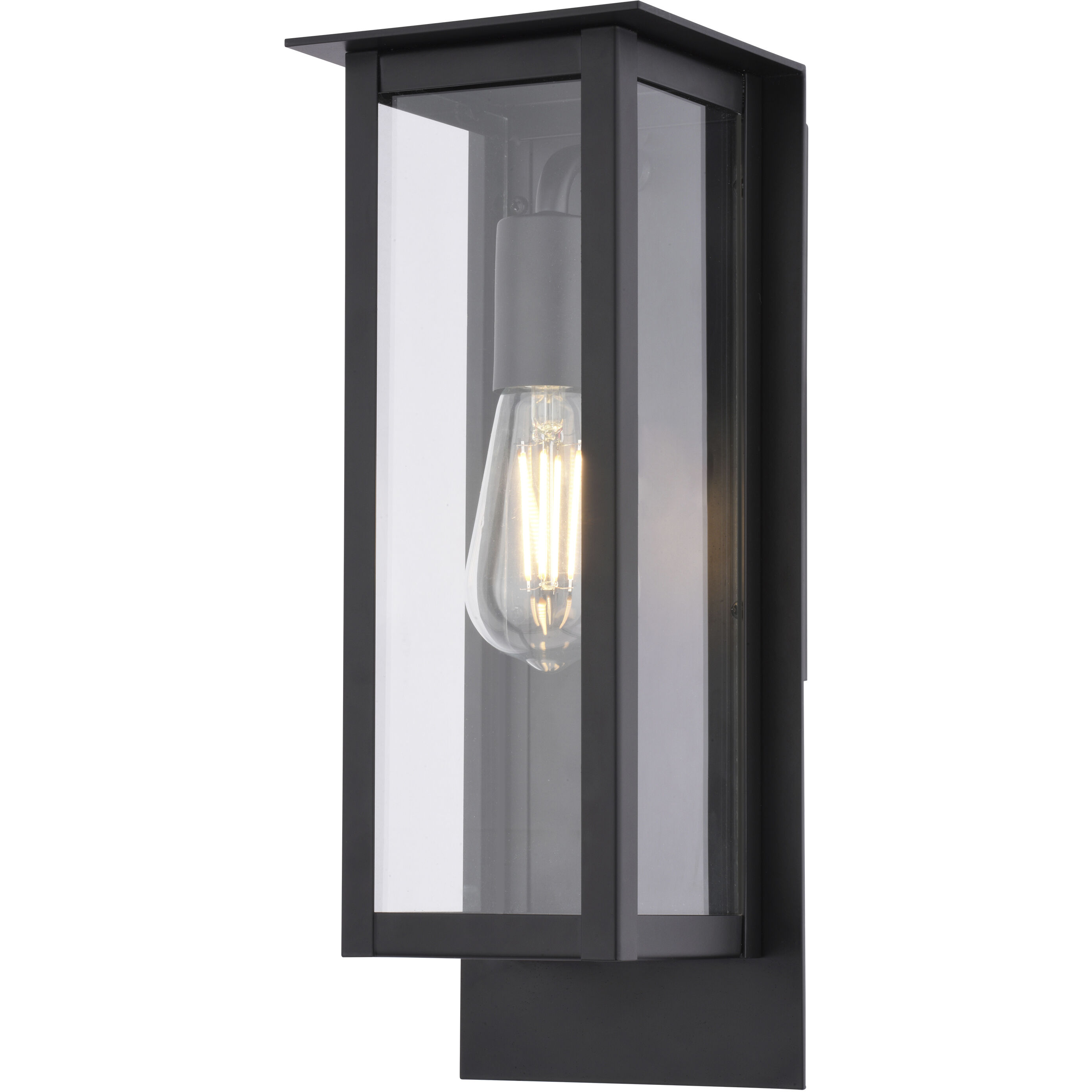 Burr Ridge 1 Light 14 inch Matte Black Outdoor Wall