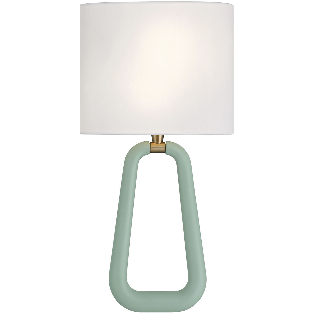 Jori Bath Wall Light in Aged Brass and Green