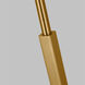 kate spade new york Ellison 59 inch 9 watt Burnished Brass Floor Lamp Portable Light