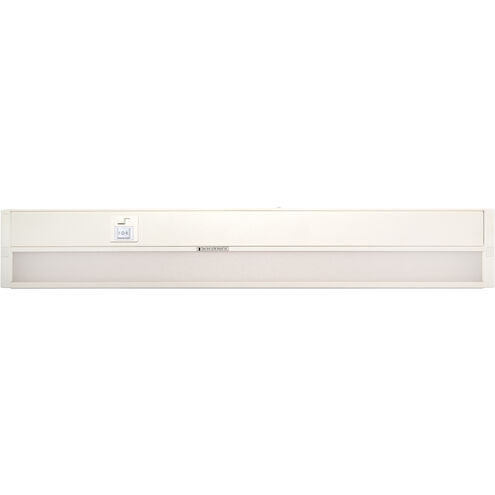 CounterQuick 120 LED 22 inch White Under Cabinet & Cove, Linear Strip