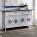 Montauk Weathered Blue & Gray Mist Cabinet