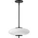 Maddie LED 12 inch Matte Black Pendant Ceiling Light