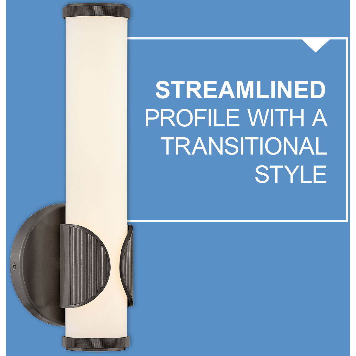 Femi LED 4.75 inch Black Oxide Bath Light Wall Light