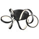 Synergy LED 20 inch Black Flush Mount Ceiling Light
