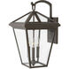 Estate Series Alford Place LED 21 inch Oil Rubbed Bronze Outdoor Wall Mount Lantern, Large