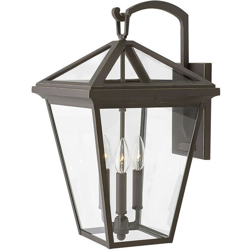 Estate Series Alford Place LED 21 inch Oil Rubbed Bronze Outdoor Wall Mount Lantern, Large