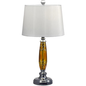 Evelyn 26 inch 150.00 watt Polished Chrome Table Lamp Portable Light