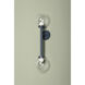Sia 2 Light 6.5 inch Slate Blue Wall Sconce Wall Light