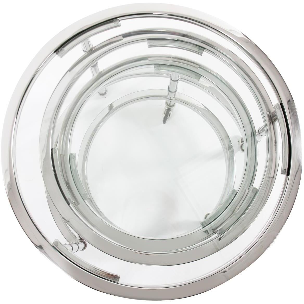 Carter Silver Bar Cart