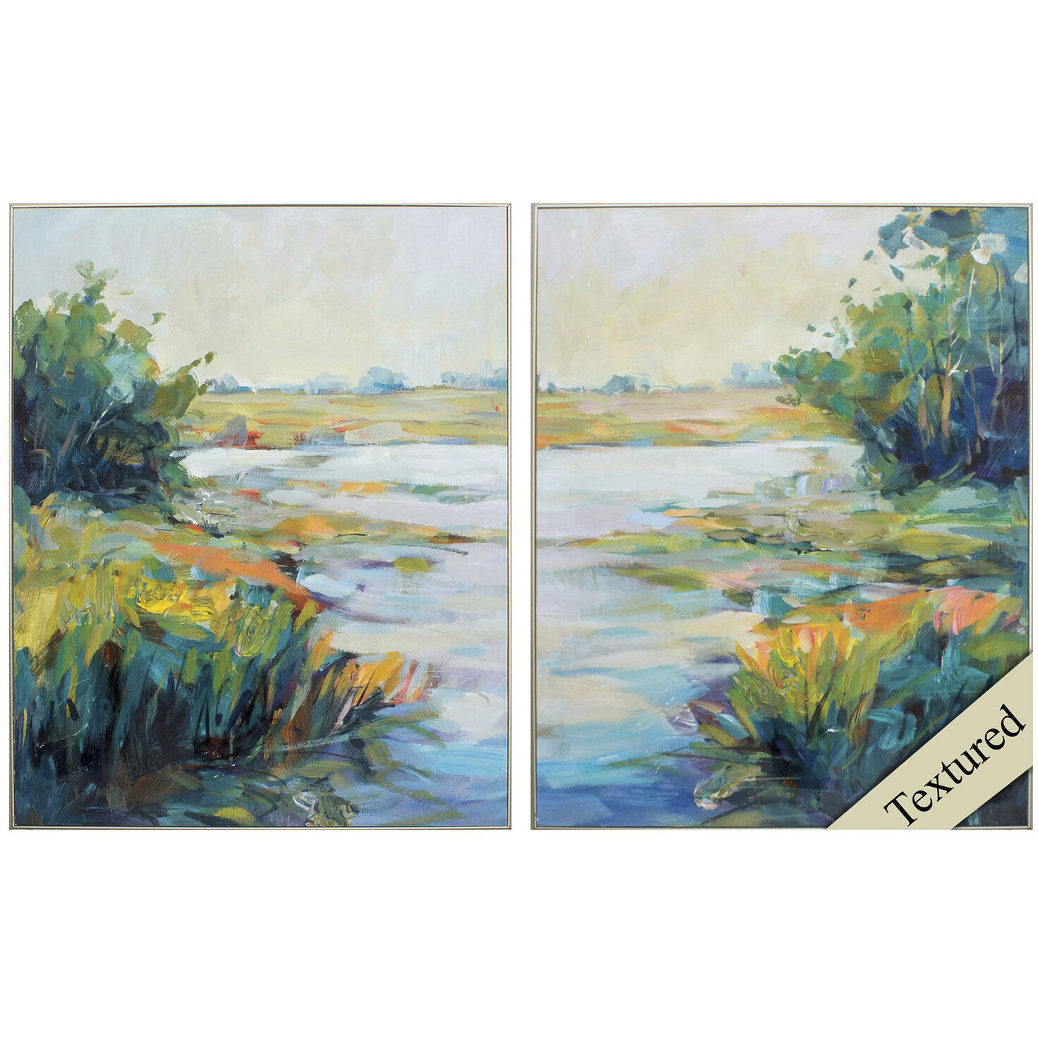 Landscapes 30 X 24 inch Non-Glass Framed Art, Propac