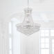 Empire 14 Light 20 inch Chrome Down Chandelier Ceiling Light