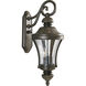 Kim 3 Light 26 inch Forged Bronze Outdoor Wall Lantern, Large