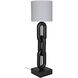 Alcatraz 69 inch 60.00 watt Matte Black Floor Lamp Portable Light