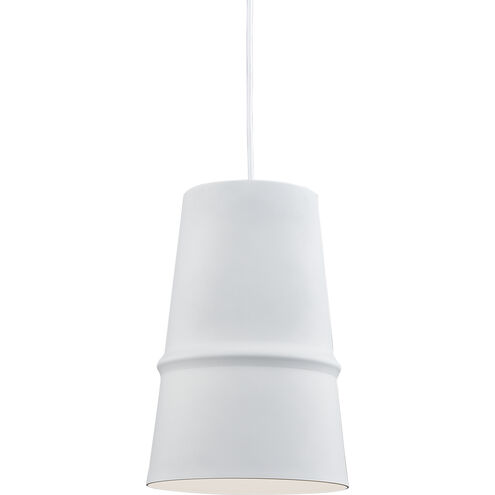 Castor 1 Light 8 inch White Pendant Ceiling Light