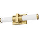 Idris LED 18.5 inch Modern Gold Bath Vanity Wall Light