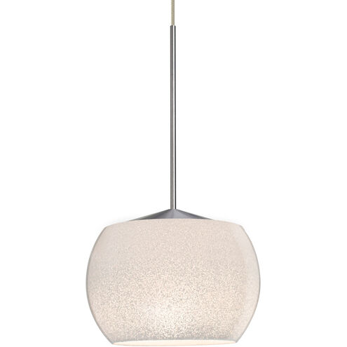 Keno 1 Light Satin Nickel Pendant Ceiling Light