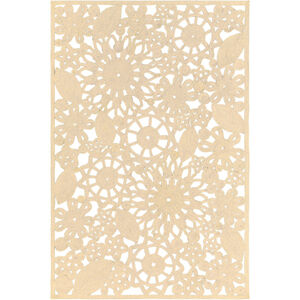 Sanibel 72 X 48 inch Neutral Outdoor Area Rug, Polypropylene, Polyester, and Viscose