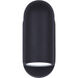 Bergen LED 6.5 inch Black Outdoor Lantern