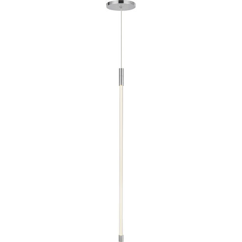Motif LED 0.75 inch Chrome Pendant Ceiling Light