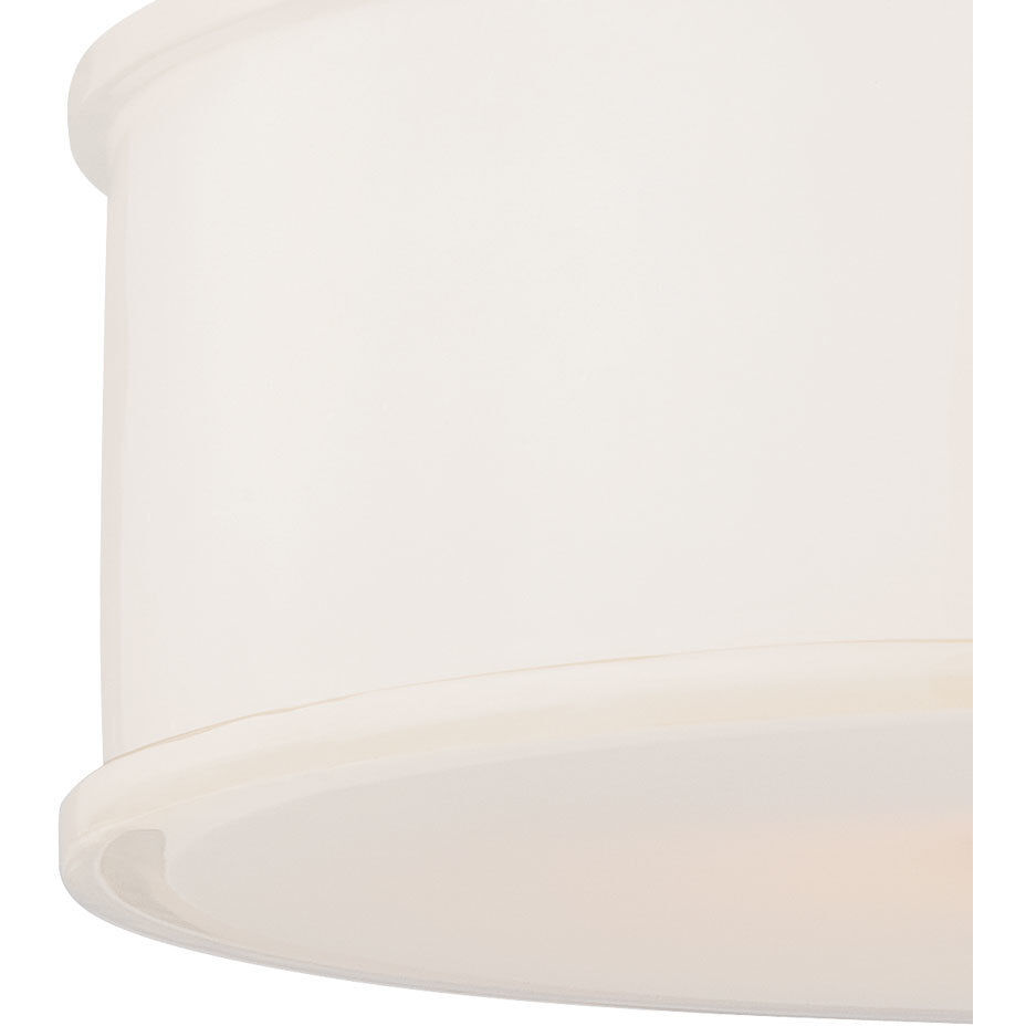 Harbour Point 2 Light 14 inch Liberty Gold Semi Flush Mount Ceiling Light