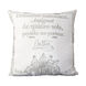 Montpellier 18 X 18 inch Off-White and Grey Pillow Cover