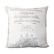 Montpellier 18 X 18 inch Cream and Charcoal Throw Pillow