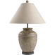 Nantes 25 inch 100 watt Beige Accent Table Lamp Portable Light