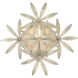 Flower Child 1 Light 12 inch Ambry Gold Wall Sconce Wall Light