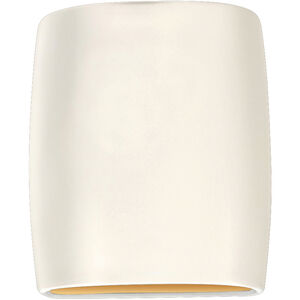 Ambiance LED 8.25 inch Matte White ADA Wall Sconce Wall Light