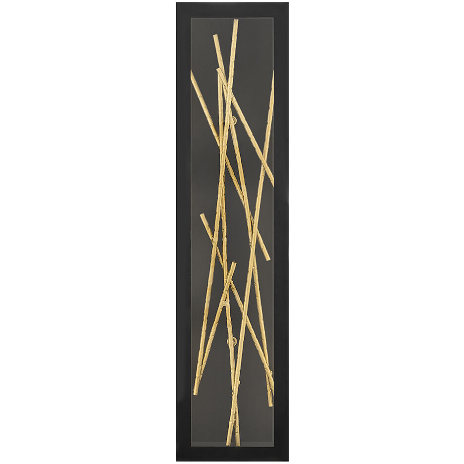 Styx LED 24 inch Black Outdoor Wall Mount