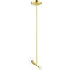 Blairwood 1 Light 7 inch Satin Brass Pendant Ceiling Light