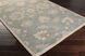 Caesar 72 X 72 inch Medium Gray/Ivory/Olive/Brown Handmade Rug in 6 Ft Square, Square