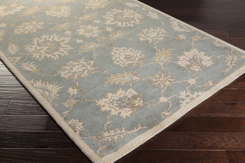 Edda 120 X 96 inch Medium Gray Rug, Oval