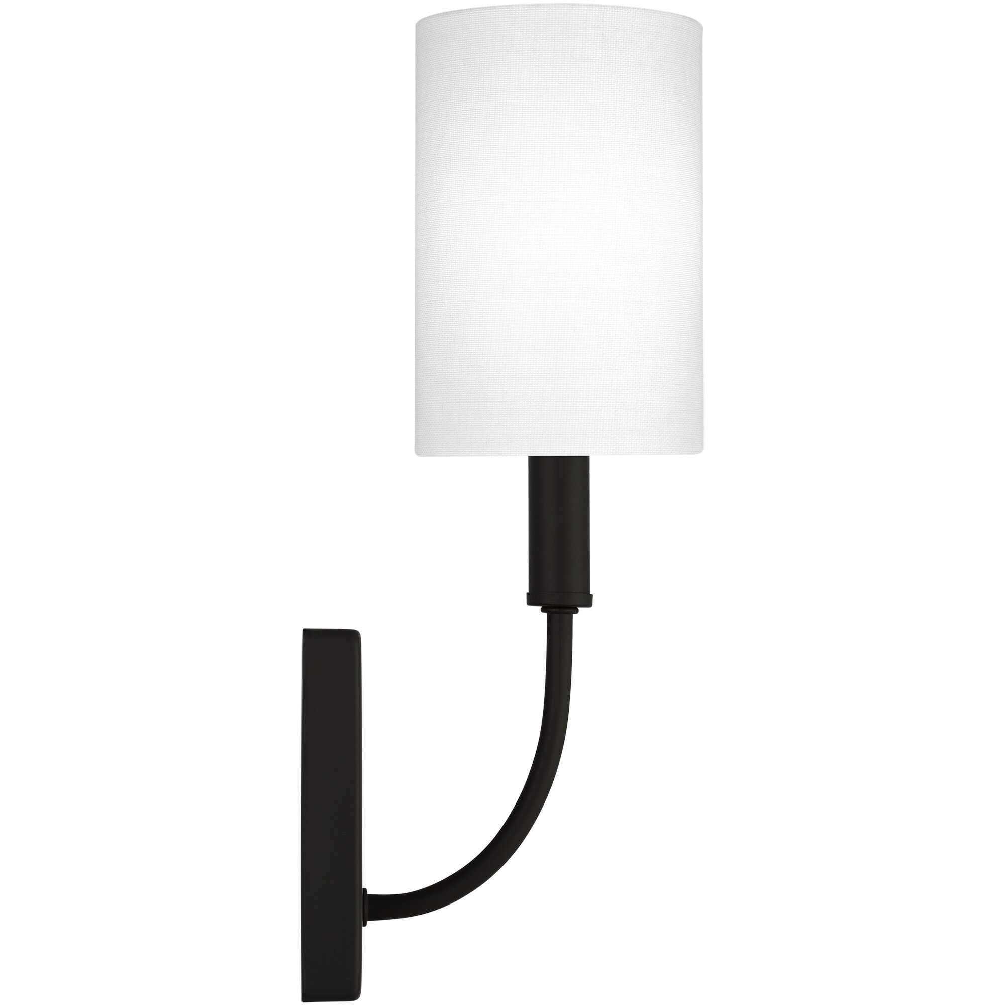 Greenwich 1 Light 5 inch Midnight Black Bath Vanity Wall Light