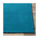 Mystique 117 inch Bright Blue Rugs, Wool