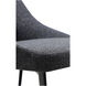 Tizz Grey Dining Chair in Dark Grey