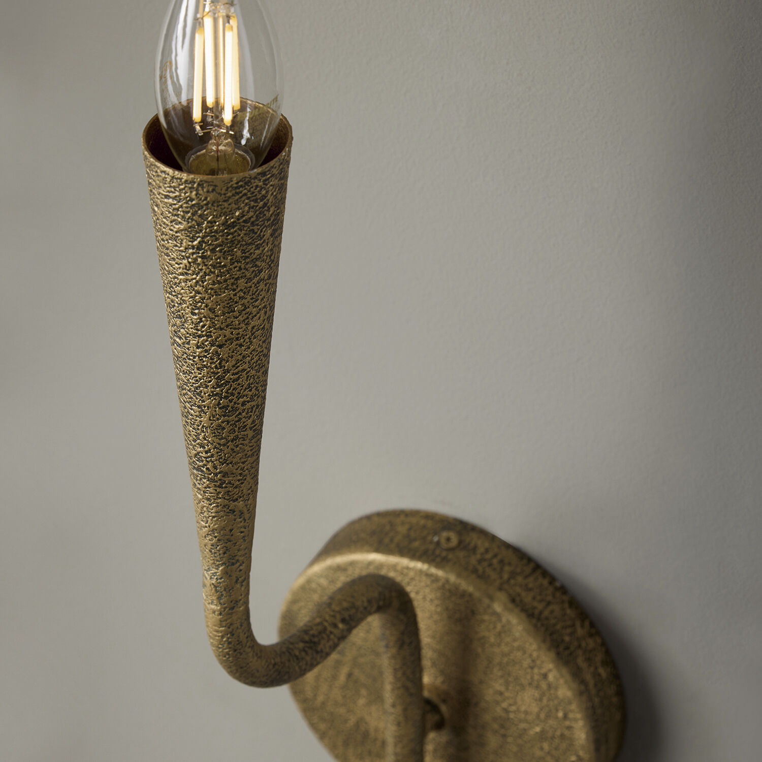 Savari 1 Light 5 inch Artisan Gold Sconce Wall Light