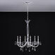 Passo 6 Light 28 inch Polished Silver Pendant Ceiling Light
