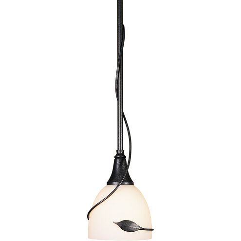 Twining Leaf 1 Light 5.91 inch Natural Iron Mini Pendant Ceiling Light