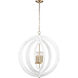 Orme 4 Light 27 inch White Chandelier Ceiling Light