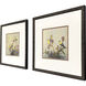 American Goldfinch Yellow and Green and Purple Framed Art, Propac
